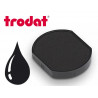 Cassette encrage trodat 6/46030a pour tampon encreur printy 46030 et 46130 coloris noir
