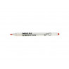 Feutre robercolor pointe fine giotto pour tableau blanc odeur neutre ecriture 1mm coloris rouge