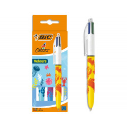 Stylo-bille bic 4 couleurs...