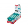 Stylo apprentissage maped kidy learn magic effaãable retractable encre bleue 0,7mm modele requin coloris bleu