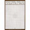 CANSON Bloc de papier calque croquis échelle 50 feuilles 90g A4 Ref-17143