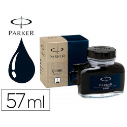 Encre parker bleue noire...