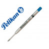 Recharge pelikan stylo-bille métal largeur moyenne coloris bleu