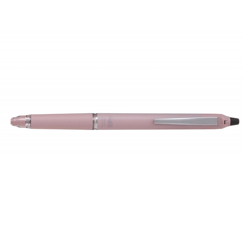 Roller pilot frixion ball clicker zone encre gel pointe moyenne coloris rose
