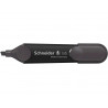 Surligneur schneider job pointe biseautee trait 1/5mm coloris gris ardoise