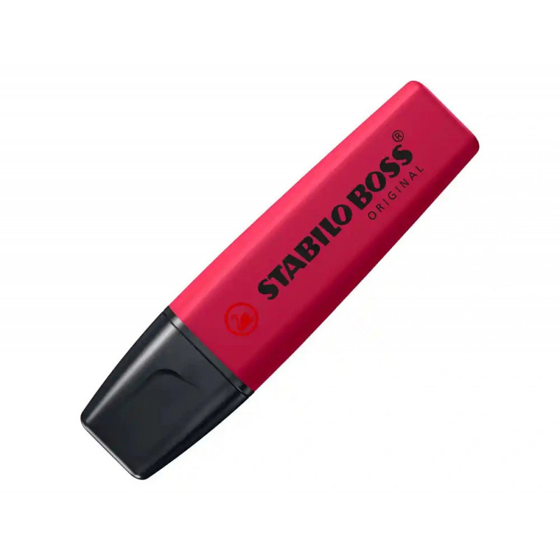 Surligneur stabilo boss original naturecolors wild flowers edition pointe biseautee trace 2/5mm coloris