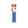 Recharge stabilo stylo-bille liner coloris bleu ecopack 10 unites