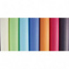 CLAIREFONTAINE Rouleau de papier Kraft couleur 65g. Format 3x0,7m. Coloris pastels assortis en présentoir