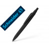 Stylo-bille schneider reco retractable et rechargeable corps plastique recycle pointe 1mm trait 0,5mm coloris noir