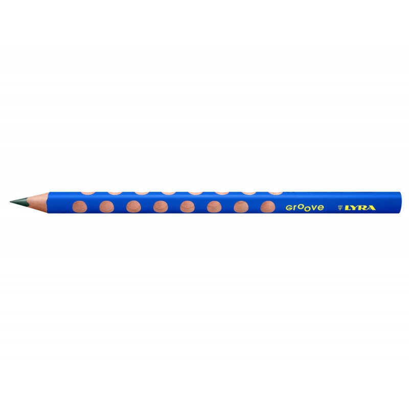Crayons graphite groove b lyra corps triangulaire ergonomique diametre 10 mm etui de 12 unites á
