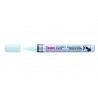 Marqueur pentel peinture paint marker multi-supports pointe moyenne 4,5mm coloris blanc
