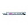 Marqueur pentel peinture paint marker multi-supports pointe moyenne 4,5mm coloris argent