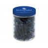 Cartouches schneider courtes internationales encre coloris bleu pot de 100 unit s
