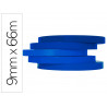 Ruban adhésif q-connect scelleuse sac 9mmx66m coloris bleu
