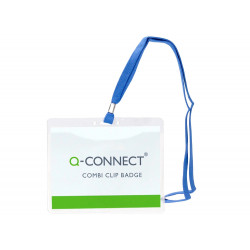 Badge q-connect lacet pvc...