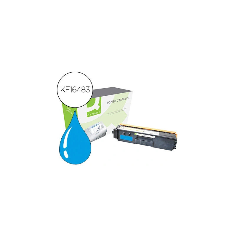 Toner q-connect compatible brother tn328m pour imprimantes hl4570cdw 4570cdwt dcp 9270cdn mfc 9970cdw magenta 6000p