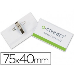 Badge q-connect pvc rigide...