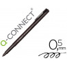 Stylo-feutre q-connect ohp pen permanent pointe fine multi-supports cd/dvd plastique coloris noir