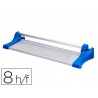 Rogneuse q-connect format a4 10f base acier lame rotative aiguisée automatique table imprimée guide angle 320x157mm