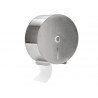 Distributeur papier toilette q-connect acier inoxydable fermeture serrure 2 clefs 115x254x265mm