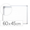 Tableau q-connect laque magnetique cadre aluminium ideal colleges bureaux inclus accessoires fixation mur