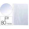 Pochette q-connect polypropylene graine perforee folio 80 mc boite 1400 unites
