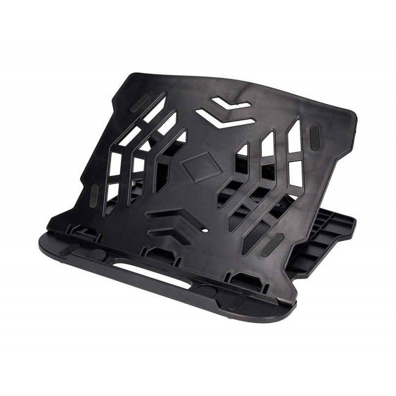 Support q-connect ordinateur portable 7 reglages en hauteur coloris noir