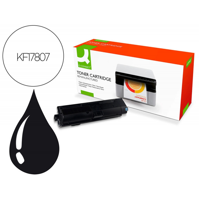 Toner q-connect compatible kyocera tk-1150 ecosys m2135, m2635, m2735, p2235 3000p noir