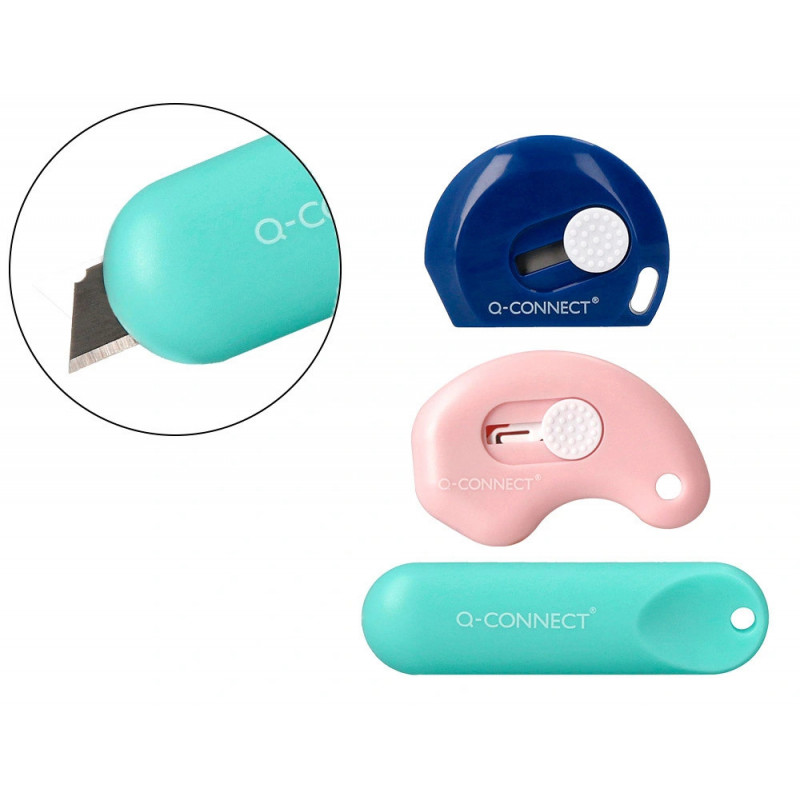 Presentoir q-connect cutter mini modeles et coloris assortis 30 unites
