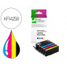 Cartouche q-connect jet d'encre compatible canon pgi-570xl-571xl couleur noir x2/cyan/magenta/jaune pack 5