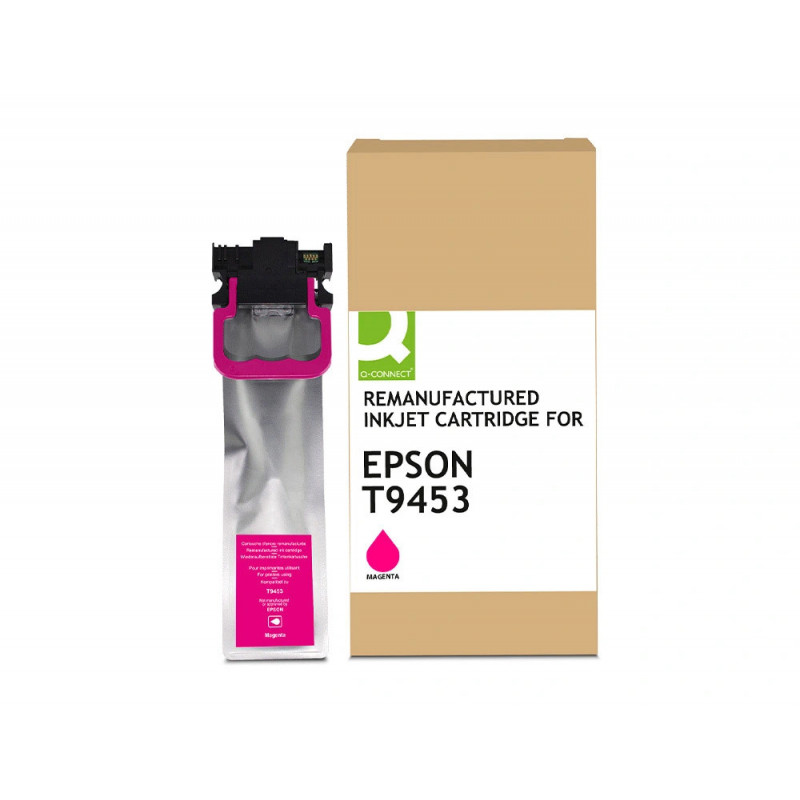 Cartouche q-connect jet d'encre compatible epson t945 6800p coloris magenta
