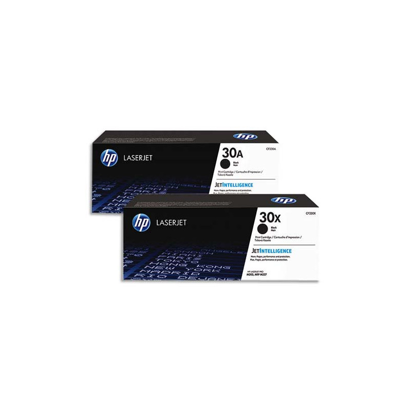 HP 30A CF230A Toner Noir Authentique pour HP LaserJet Pro M203 / M277