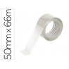 Ruban adhesif q-connect polypropylene 60 microns sans solvant recyclable silencieux 50mmx66m coloris transparent