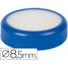 Éponge mouilleur q-connect caoutchouc 85mm diamètre coloris bleu