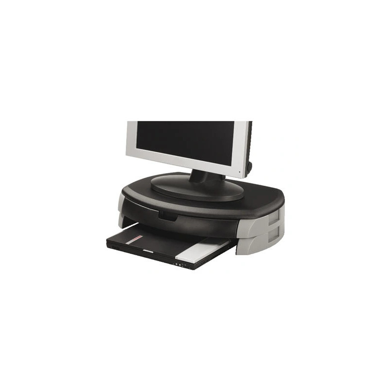 Support moniteur lcd q-connect crt imprimantes 583x335x120mm poids 2.7kg