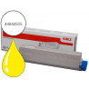 Toner laser oki c831/c840/c841 pour couleur jaune 10000p