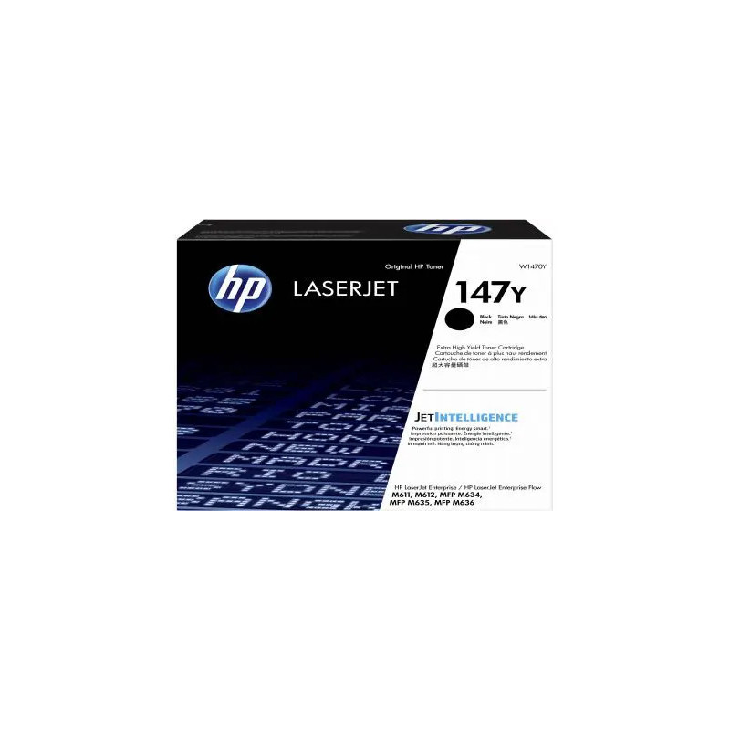 Cartouche hp laserjet 147y couleur noir 42000 pag