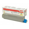 Toner laser oki 46471101 couleur jaune 7000 pag