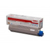 Toner laser oki 46471103 couleur cyan 7000 pag