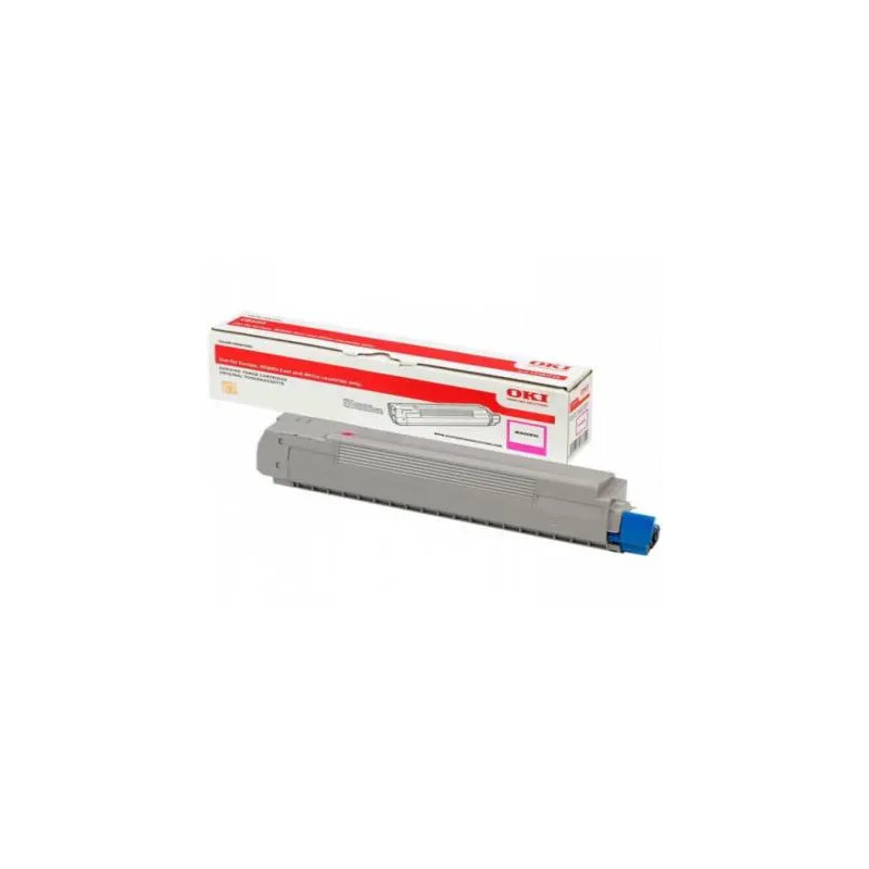 Toner laser oki 46443102 couleur magenta 10000 pag