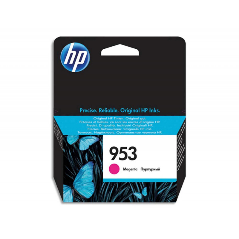 Cartouche hp 953 jet d'encre f6u13ae couleur magenta 630p