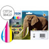 Cartouche epson 24xl expression photo haute capacité xp-55/xp-750/xp-760/xp-850/xp-860