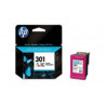 Cartouche hp 301 jet d'encre ch562ee 3 couleurs cyan/magenta/jaune 165p
