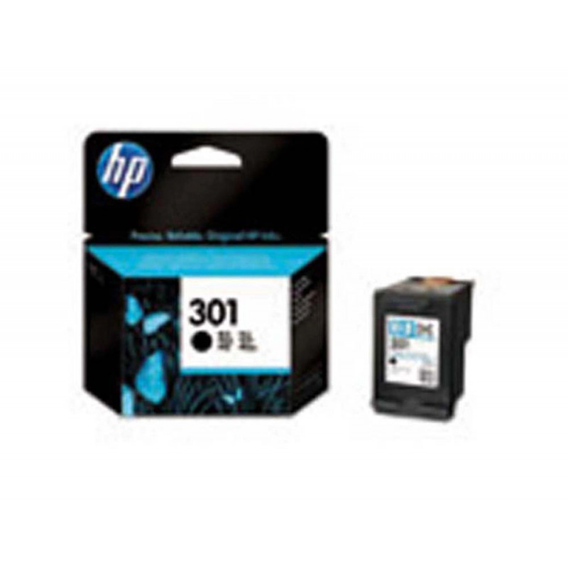 Cartouche hp 301 jet d'encre ch561ee couleur noir 190p