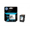 Cartouche hp 301 jet d'encre ch561ee couleur noir 190p