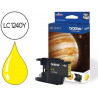 Cartouche brother jet d'encre lc1240y couleur jaune 600p
