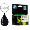 Cartouche hp 932xl jet d'encre cn053ae couleur noir 1000p