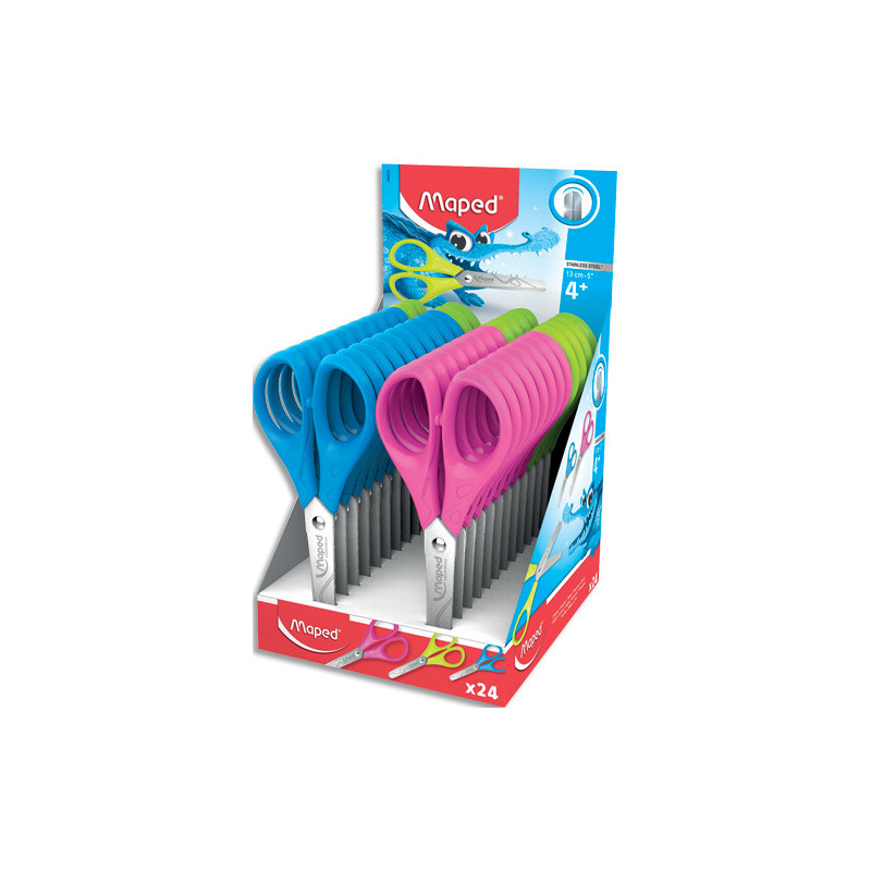 MAPED Essentials - Ciseaux bouts ronds - 13 cm