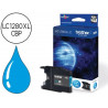Cartouche brother jet d'encre lc1280xlc couleur cyan haute capacité 1200p