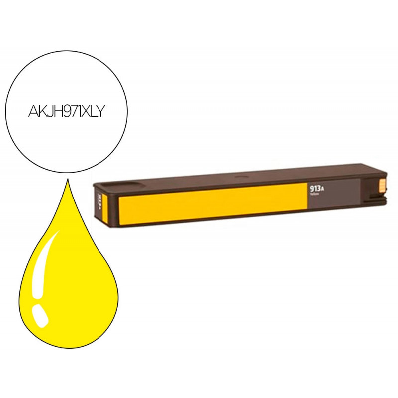 Cartouche hyperburo jet encre comp hp 973 xl ye